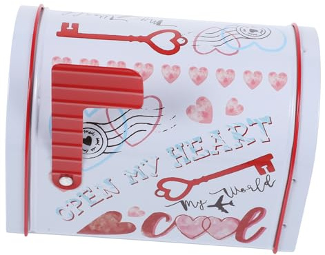 BESTOYARD Caja de Hojalata para Galletas y Dulces Tapa Caja de Almacenamiento Metálica de Color Claro Mediana Adecuada para Navidad y Fiesta Reutilizable para Golosinas y Regalos