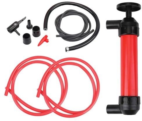 Tuxxjzm Pompe de d'huile | Pompe de manuelle portable, pompe à siphon – Extracteur d'huile anti-fuite multi-usages pour de fluide automobile