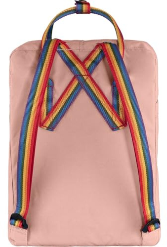 Fjällräven Rucksack Freizeitrucksack Kånken Kånken Rainbow 16L Chalk Rose - Rainbow altrosa