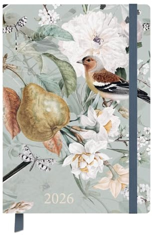 Terminkalender Classic Timer Frühlingszauber - Kalender 2026 - Korsch-Verlag - Eine Woche auf 2 Seiten - Terminplaner - 13 cm x 18,5 cm