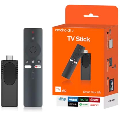 Android Tv Stick 4K WiFi Smart Fire TV Stick Dual WiFi Voice Remote Altra HD Fire Stick Download Apps/Games, Google Assistant
