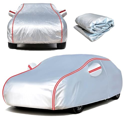 Car Cover for BMW 1 Series 118D,Custom Full Car Cover | Waterproof, Snowproof, Sunproof | Full-Coverage Reflective Strips