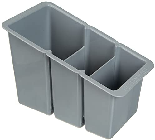 Delfinware Plastic Cutlery Box, Grey