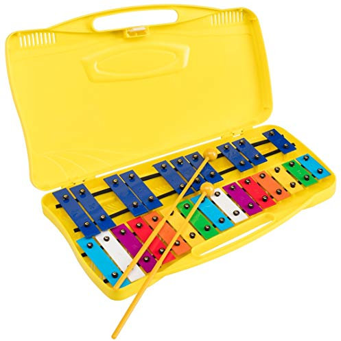 Glockenpiel Metallophon SSATION SG-25C chromatisch 25 Farben mit Etui und Schlägel - Rockmusic Musikinstrumente