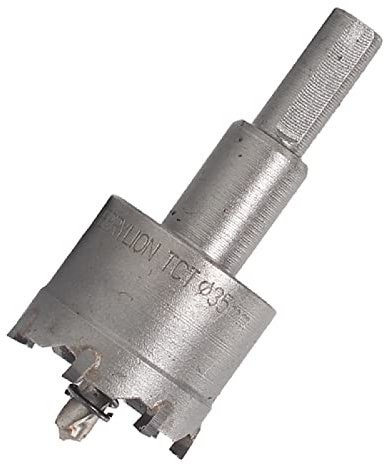 Hartmetall-Lochöffner, Schnellarbeitsstahl-Edelstahl-Lochöffner, Eisenplatten-Metall-Aluminium-Reibahlen-Bit, 1 Stück,28mm