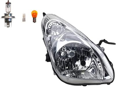 Johns, Scheinwerfer Halogen HSW passend für Nissan Pixo Ua0 06/09- Rechts Leuchtmittel