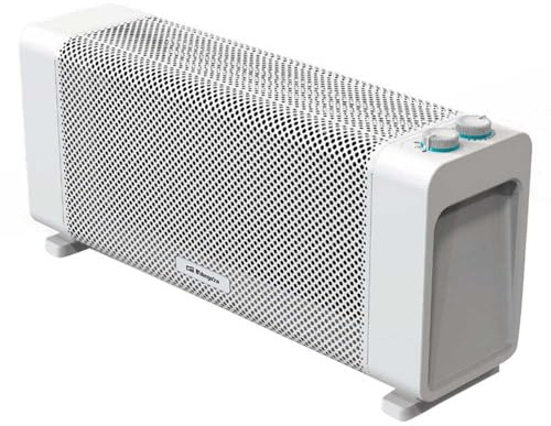 Orbegozo RMB 2010 Radiador de Mica, 2000W, Blanco, Rápida convección y difusión del calor, Termostato Regulable, 2 Potencias, Triple sistema de protección Sobrecalentamiento