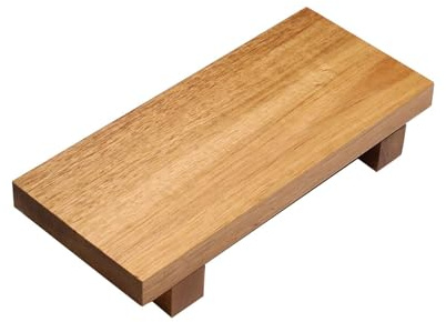 predolo Holz-Sockelständer, Seifentablett, Cupcake-Ständer, dekoratives Holz-Display-Tablett, Holzerhöhung zur Präsentation für Waschbecken, Hochzeit, Zuhause