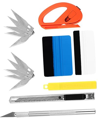 PACKOVE 1 Satz Autofilm-Tool Auto-Tönungsfolien-Kit Werkzeug zur Installation von Autofolien