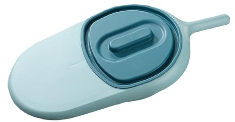 Padella per Urinare in Plastica con Coperchio, Tonda | Design Semplice e Pratico, Bordo senza Bave, Peso Ridotto e Facile da Pulire, per Auto e Campeggio