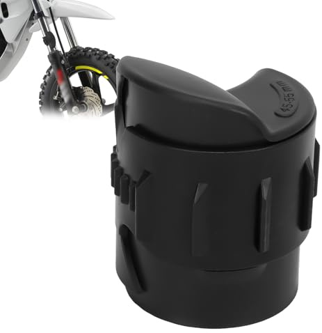 Tissting Moto Nettoyant pour Joint de Fourche 6.6x5.5cm Nettoyant pour Joint de Fourche en Plastique Amortisseur de Réparation de Niveau D'huile pour Fourches Avant de Vélo Tout-Terrain(Noir)