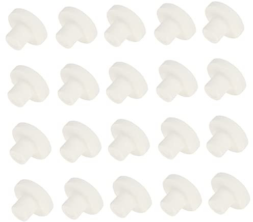 BUGUUYO 20stücke Teiliges Keramisches Basis-Plugs Hitzebeständig Aquariumzubehör Unterstützt Korallenpflanzen Stabiler Bracket Für Aquariums Zubehör