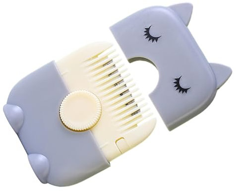 Pettine Rasaerba | Rifinitore Doppie Punte | Accessorio 2 In 1 Per Frangia Bambini, Rimozione Doppie Punte Per Casa Viaggio Adulti