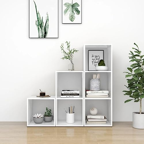 Générique Ensemble de Meubles TV 3 pcs Blanc Bois d'ingénierie,Meubles, Meubles TV,3080078