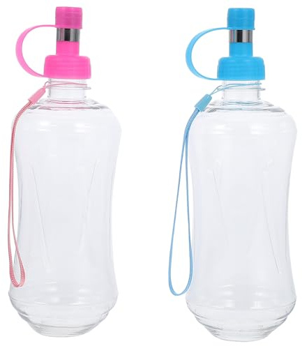 STOBAZA Hervidor de Viaje para Perros y Gatos Portátil de Plástico Resistente al Desgaste Gancho para Beber Agua en Exteriores 2piezas