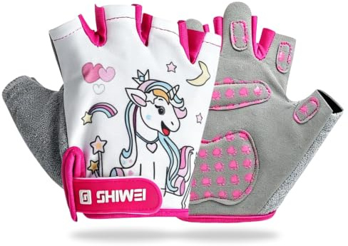 Zasjon Gants Velo Enfant，MitaineVelo pour Les garçons et Les Filles