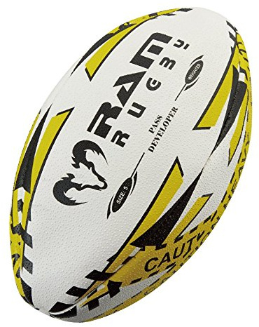 Ram Pass-Trainingsball, Gewichtigte rugby ball Größe: 4 800g von RamRugby Deutschland