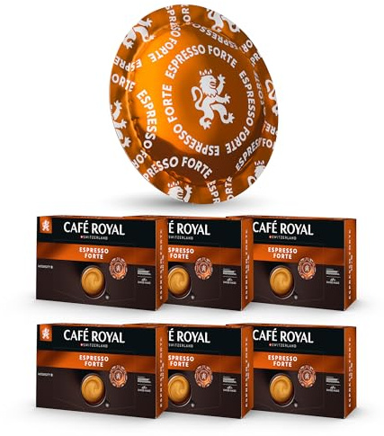 Café en Dosettes - Café Royal Pro | 6 x 50 - Compatibles avec les Machines à café Nespresso®* Professional - Saveur Espresso Forte