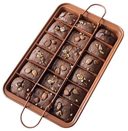 PengGengA Moule à Manqué Rectangulaire Anti-Adhérent Plaque à Pâtisserie, Plaque de Cuisson pour la Maison Cuisine Barbecue (Style#2, 31 * 20 * 4.9cm)