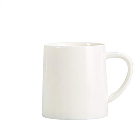 Salsera Taza de café Cerámica Cerámica Blanca Hombres Y Mujeres Leche Taza De Desayuno Taza Microondas Sencillo Horno De Microondas Salsera de aderezo para ensaladas