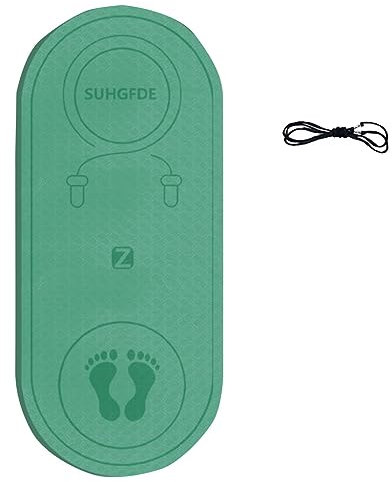 Springseil-Matte, Knieschutz, Stoßdämpfung, langlebige Springseil-Matte, rutschfeste Fitnessgeräte-Matte für Heim-/Indoor-Training