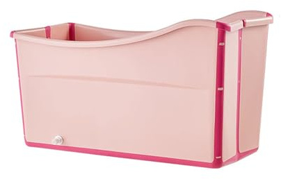 Badewanne für Erwachsene, faltbare Kinderbadewanne, faltbares Heißwasserbad, kaltes Tauchwanne, Einweichfass, Sauna-Wannendeckel und Seifenkiste, Spa-Einweichwanne, Familien-SPA-Einweichwanne für