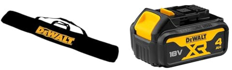 DEWALT DWS5025-XJ Guide Rail Carry Bag + DEWALT Battery