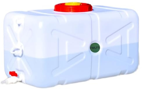 Thick Water Containers Plastic Water Tank Outdoor Rainwater Collector Car Portable Hand Bucket Camping & Hiking Water Storage Containers(45L)