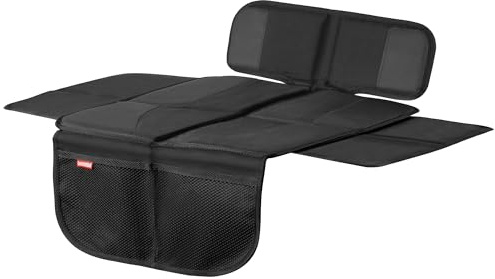 HerzensKind Premium Kindersitzunterlage, der Beste Schutz für Ihre Autositze, universeller Autositzschoner für Textil- und Ledersitze, ISOfix geeigneter Sitzschoner für alle Kindersitze (S (1-Pack))