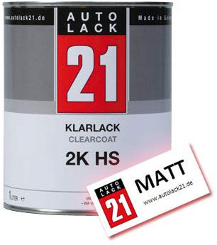 2K HS-Klarlack matt 1 Ltr. VOC