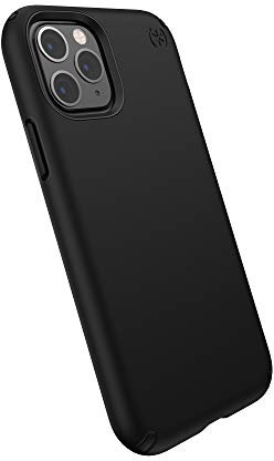 Speck iPhone 11 Pro Case - Presidio Pro - Protective Thin Slim Soft Touch Finish Grip Anti Scratch Dual-Layer Protective Cover - Black