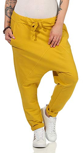 Damen Jogginhose im Boyfriend-Style Sweatpants für Freizeit Sport und Fitness 104