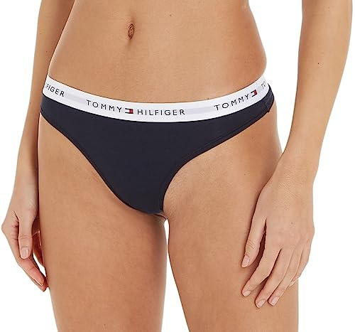 Tommy Hilfiger Perizoma Donna Tanga, Blu (Desert Sky), S