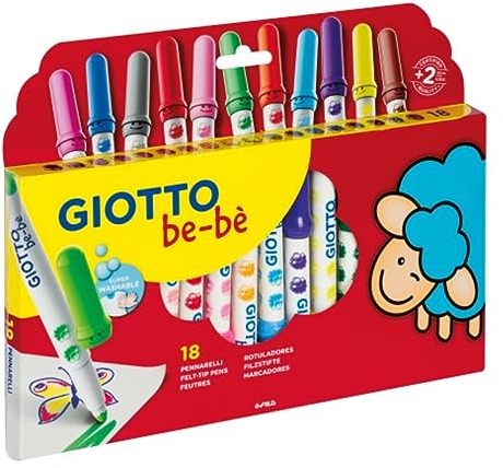 GIOTTO be-bè Giotto Bebè F478300 Filzstifte, Sortiert