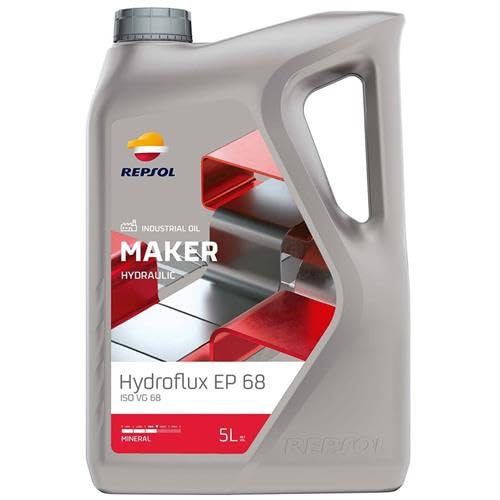 REFIAL OLIO REPSOL IDRAULICO MAKER HYDROFLUX EP 68 LT.5