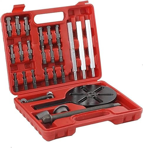 Lagerabzieher Set - Zahnradabzieher 21 in 1 mit Drei-Backen-Trennwerkzeug, ideal für Lagerentfernung, Sechs Größen Abzieher Innenloch enthalten