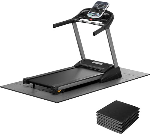 Stepwaver Alfombra Bicicleta Estatica-160x75x0.6cm, Antideslizante,Alfombra Cintas de Correr para Equipos de Fitness,Almohadilla Rodillo Bicicleta Reducción de Ruido y Aislamiento Acústico