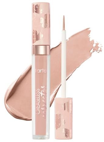 tarte creaseless corrector – Blendable Formula to Neutralize look of Dark Circles, Blemishes, Redness & Discoloration with Vitamin E, Hydrating, Vegan & Cruelty-Free, full size, peachy pink