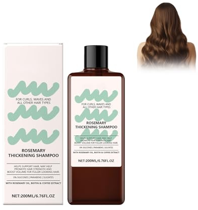 Rosemary Hair Tonic - Tonico Rinvigorente per Capelli con Rosmarino, liquido per capelli per la cura del cuoio capelluto e promuovere la crescita dei capelli, Gel per lo styling, 150ml