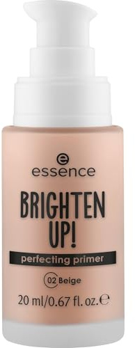 essence BRIGHTEN UP! perfecting primer, idratante, coprenza, preparatorio, naturale (20ml)