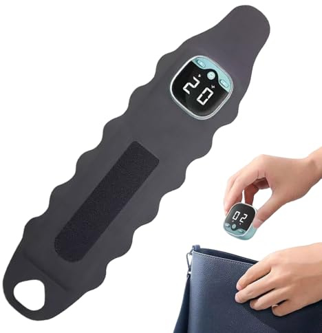 Handmassager Med Värme Sladdlös Handledsmassageenhet | Handmassageapparat För Damer Herrar Seniorer & Hemmakontor Resor TV-tittande