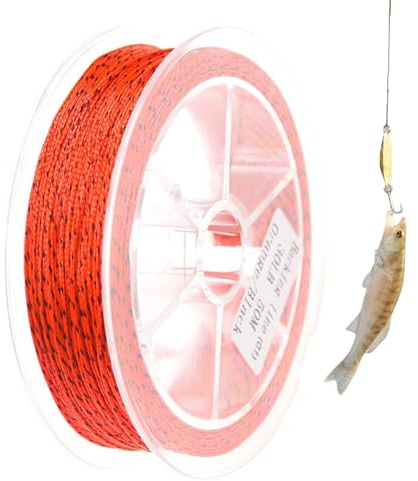 Base de línea de mosca – Cuerda de pesca antifricción de alta resistencia de 20 libras, 30 libras, base de carrete fiable, suministro de pesca duradero para pesca de trucha, salmón, en ríos