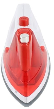 Yanmis Ferro da Stiro Elettrico per Bambini Giochi di Finzione, Mini Ferro da Stiro Realistico con Suoni di Luci, da per Biancheria per Bambini Rosso Bianco per Ragazze e Ragazzi, Gioco di Ruolo