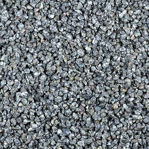 Kieselsteine Garten Zierkies Granit 5-8 mm 25 kg Grau Aquarium Kies Granitkies Weg Steinteppich Zierstein Splitt
