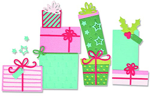 Sizzix Set Festive Gifts by Chapter Sizzx Thinlits Stanzschablonen 21PK Festliche Geschenke von Lisa Jones | 665947 | Kapitel 3 2022, Kunststoff Papier, Multicolour, One Size