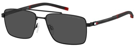 Tommy Hilfiger TH 2078/S Matte Black/Grey 58/16/145 Herren Sonnenbrillen