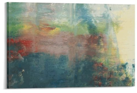 Eis 1981 von Gerhard Richter, Poster, Gemälde, Leinwand, Wandkunst, Wohnzimmer, Poster, Gemälde, 60 x 90 cm