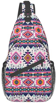 Aztec-15 Aztec Sling-Rucksack, Brusttasche, Umhängetasche, Schultertasche, Fitnessstudio, Radfahren, Reisen, Wandern, Tagesrucksack für Männer und Frauen