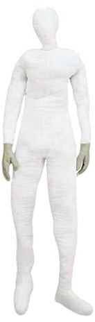 Manichino di peluche modello corpo umano in a mano manichino flessibile di peluche morbido di Halloween 6 piedi manichino flessibile peluche mano per Halloween accessorio casa infestata 182
