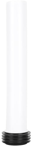Juroupi Serbatoio 'Acqua per WC Nascosto Bianco Tubo di Scarico Dritto Tubo di Scarico Allungato Accessorio per WC
